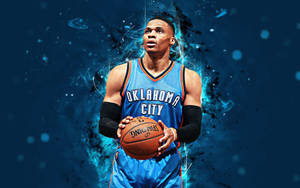 4k Basketball Russel Westbrook Wallpaper