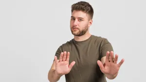 4k Boys Attitude Guy Saying No Wallpaper