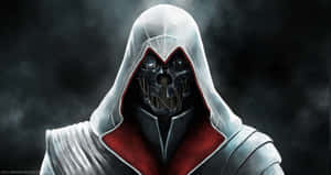 4k Dishonored White Hoodie Wallpaper