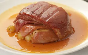 4k Food Sweet Glazed Pork Wallpaper