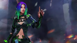 4k Free Fire Garena Character Moco Wallpaper