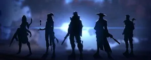 4k Hd Valorant Agents Silhouette Wallpaper