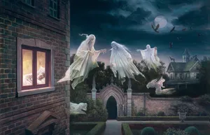 4k Horror Ghosts Wallpaper