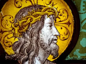 4k Jesus And Golden Crown Wallpaper