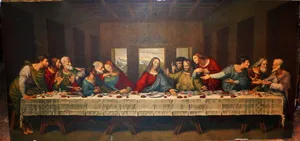4k Jesus Last Supper Wallpaper