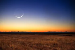 4k Landscape Madagascar Moon Sunset Wallpaper