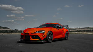 4k Laptop Car Toyota Supra Wallpaper