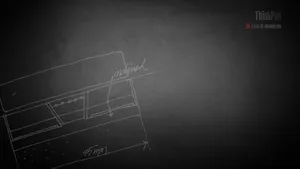 4k Laptop Thinkpad Chalk Design Wallpaper