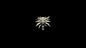 4k Minimal The Witcher 3 Logo Wallpaper
