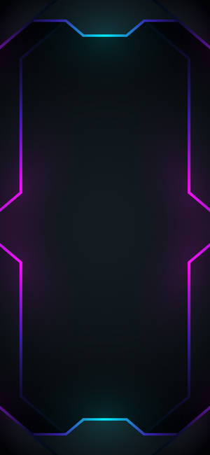 4k Neon Iphone Geometric Lights Wallpaper