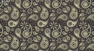 4k Paisley Print Wallpaper