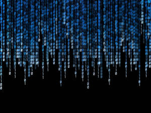 4k Programming Blue Code Numbers Wallpaper