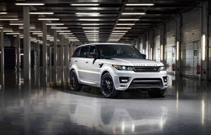 4k Range Rover Black And White Wallpaper