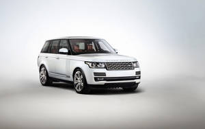 4k Range Rover Display Wallpaper