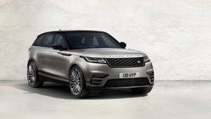 4k Range Rover In Gray Wallpaper