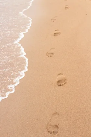 4k Ultra Hd Beach Sand Print Wallpaper