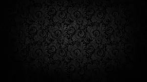 4k Ultra Hd Black Swirly Pattern Wallpaper