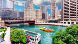 4k Ultra Hd Chicago Daytime Wallpaper