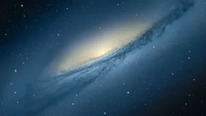 4k Ultra Hd Galaxy Hazy Clouds Wallpaper