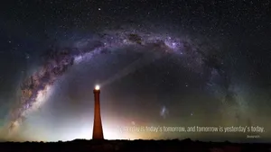 4k Ultra Hd Motivational Quote With Lighthouse Wallpaper