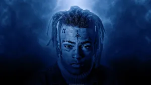 4k Xxxtentacion Blue Filter Wallpaper