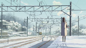 5 Centimeters Per Second Akari Shinohara Wallpaper