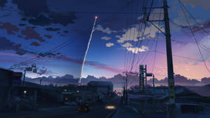 5 Centimeters Per Second Dark Aesthetic Wallpaper