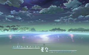 5 Centimeters Per Second Fan Artwork Wallpaper