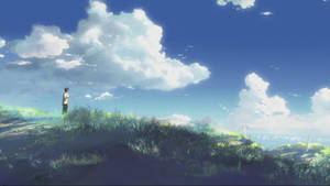 5 Centimeters Per Second Takaki Amid Scenery Wallpaper