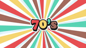 70s Decade Design Wallpaper