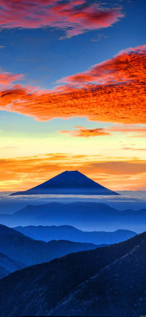 8k Iphone Mount Fuji Wallpaper