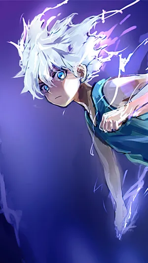 90s Anime Killua Wallpaper