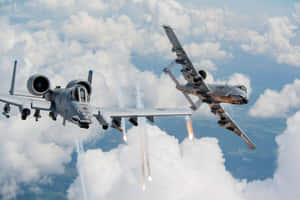 A 10 Warthog Fighter Jets Wallpaper