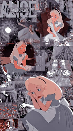 A Beautiful Aesthetic Inspired By Alice In Wonderland Wallpaper