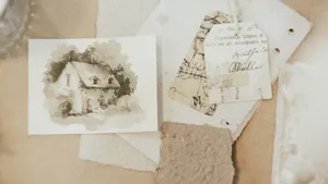 A Beautiful Brown And Pastel Aesthetic That Will Leave You In Awe Wallpaper