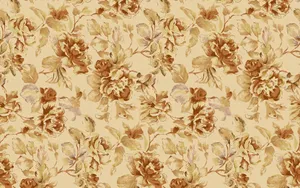 A Beautiful Vintage Flower Wallpaper