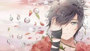 A Beautiful Yet Sorrowful Anime Scene Wallpaper
