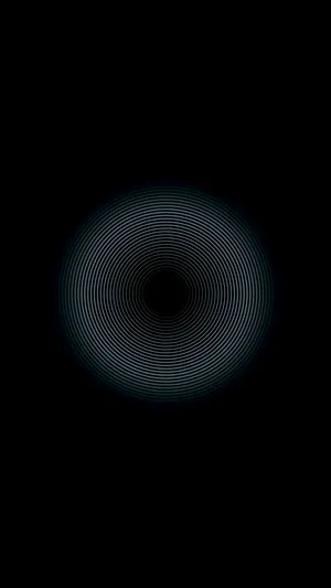 A Black Background With A Circular Pattern Wallpaper