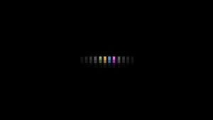 A Black Background With A Rainbow Colored Stripe Wallpaper