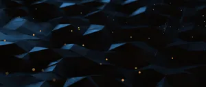 A Black Background With Gold Stars And Triangles Wallpaper