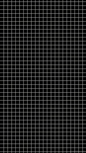A Black Grid With White Lines On It Wallpaper