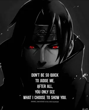 A Black Man With Red Eyes And A Quote Wallpaper