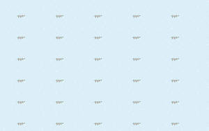 A Blue And White Pattern With A White Dog On It Wallpaper