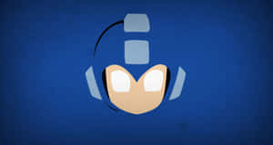 A Blue And White Sonic The Hedgehog With A Blue Head Wallpaper