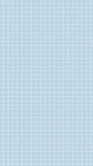 A Blue Grid Paper With White Squares Wallpaper