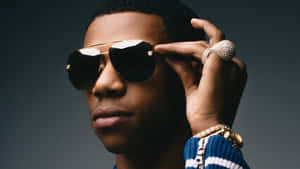 A Boogie Wit Da Hoodie Glossy Sunglasses Wallpaper