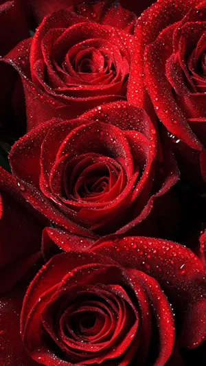 A Bouquet Of Beautiful Roses With Its Captivating Colors Wallpaper