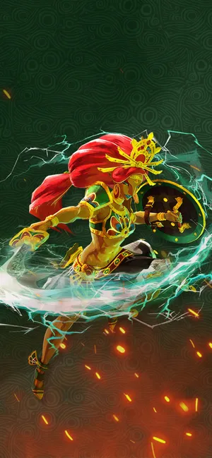 A Breathtaking Sunset At A Serene Beach Wallpaper