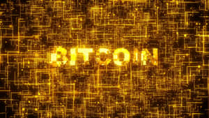 A Brilliant 4k Image Of The Bitcoin Logo. Wallpaper