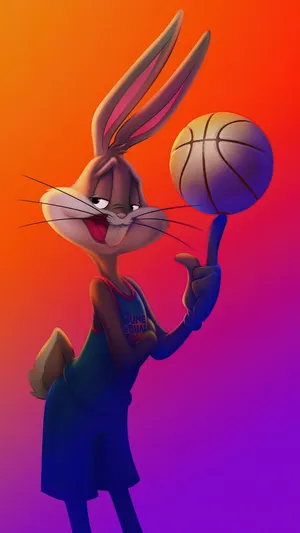A Bugs Bunny Iphone - Follow The Pursuit Of Adventure With The One And Only Wallpaper